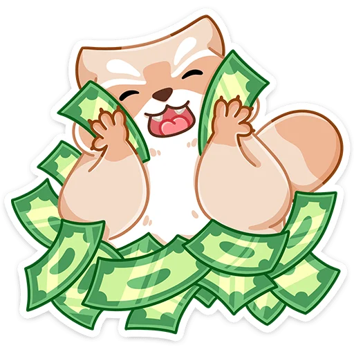 🤑 Стикер «Броуди» для Telegram