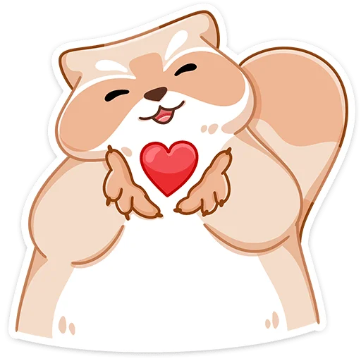 ❤️ Стикер «Броуди» для Telegram