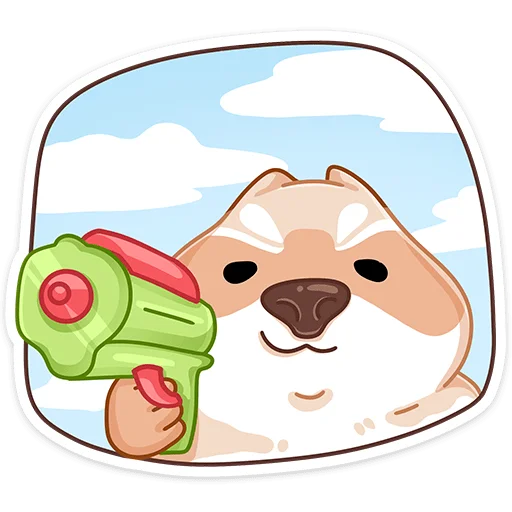 🔫 Стикер «Броуди» для Telegram