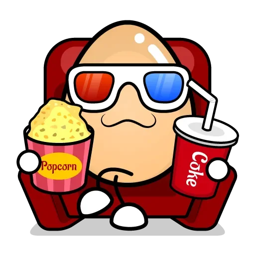 🥚 Стикер «蛋哥的日常» для Telegram