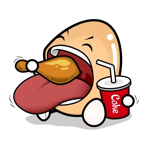 🥚 Стикер «蛋哥的日常» для Telegram