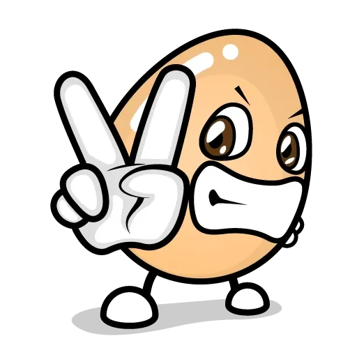 🥚 Стикер «蛋哥的日常» для Telegram