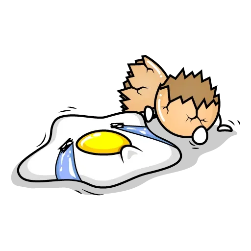 🥚 Стикер «蛋哥的日常» для Telegram