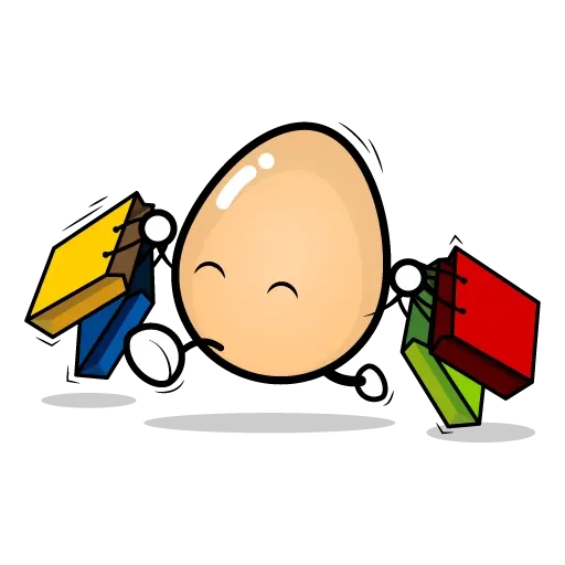 🥚 Стикер «蛋哥的日常» для Telegram