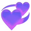 Стикер 15 💙 neon emoji