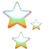 Стикер 32 💙 neon emoji
