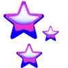 Стикер 31 💙 neon emoji