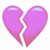 Стикер 5 💙 neon emoji