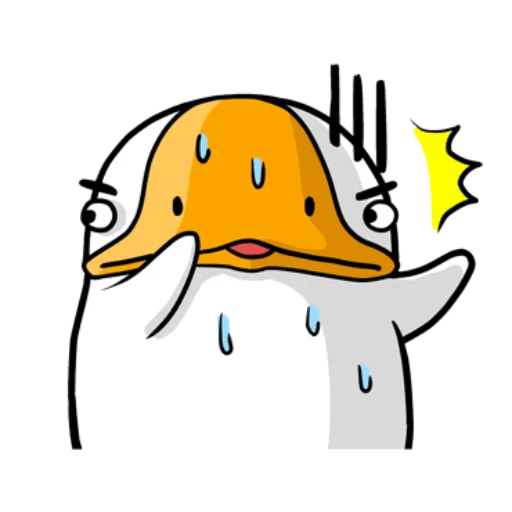 Стикерпак Broken Goose для Telegram