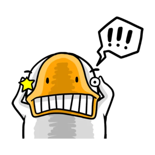 😀 Стикер «Broken Goose» для Telegram