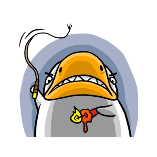 😀 Стикер «Broken Goose» для Telegram