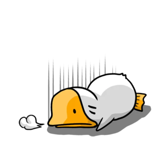 😀 Стикер «Broken Goose» для Telegram