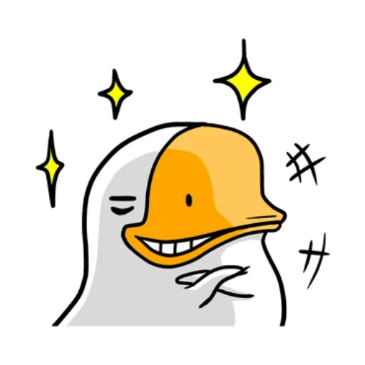 😀 Стикер «Broken Goose» для Telegram