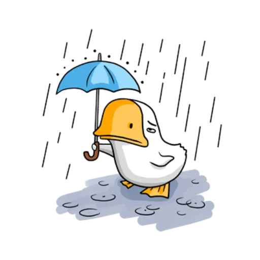😀 Стикер «Broken Goose» для Telegram