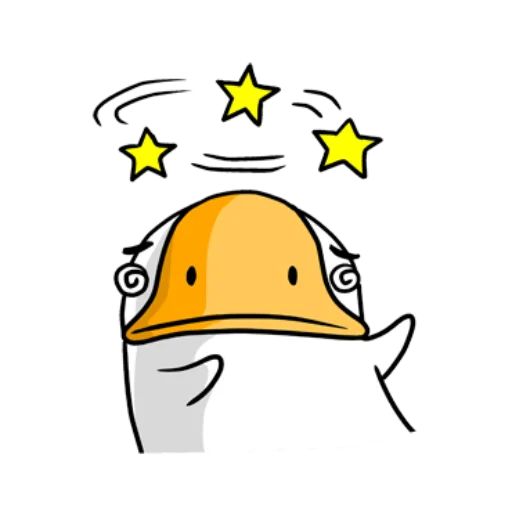 😀 Стикер «Broken Goose» для Telegram