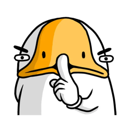 😀 Стикер «Broken Goose» для Telegram