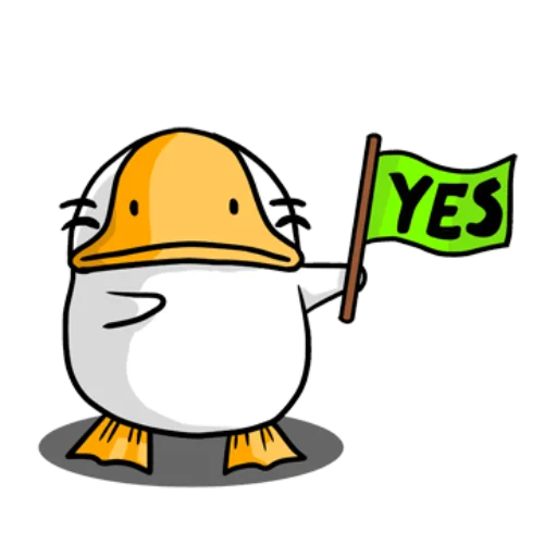 😀 Стикер «Broken Goose» для Telegram