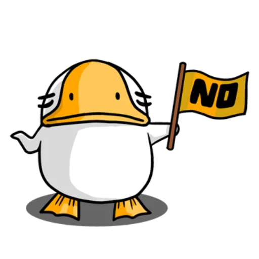 😀 Стикер «Broken Goose» для Telegram