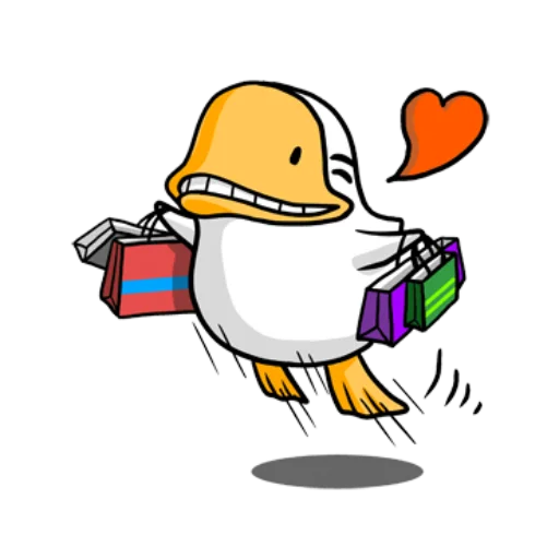 😀 Стикер «Broken Goose» для Telegram