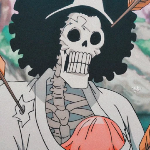 Стикерпак Brook / One piece для Telegram