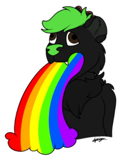 🌈 Стикер «Bronco» для Telegram