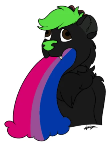 🌈 Стикер «Bronco» для Telegram