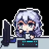 ☕️ Эмодзи «Bronya pixel world» для Telegram