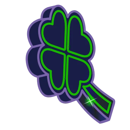 🎁 Стикер «Clover Pin» для Telegram