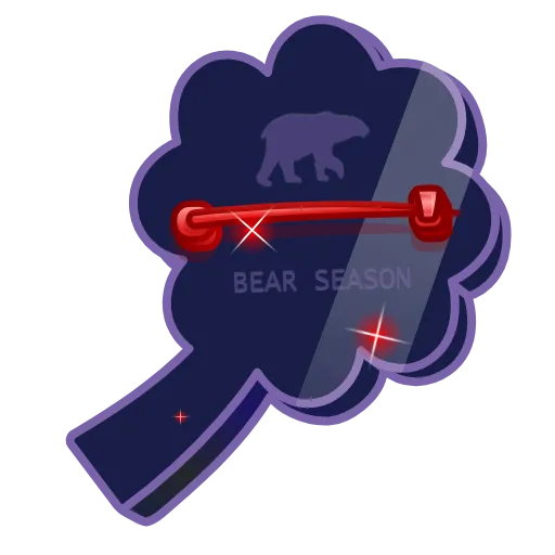 🎁 Стикер «Clover Pin» для Telegram