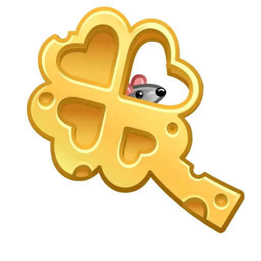 🎁 Стикер «Clover Pin» для Telegram