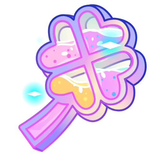 🎁 Стикер «Clover Pin» для Telegram
