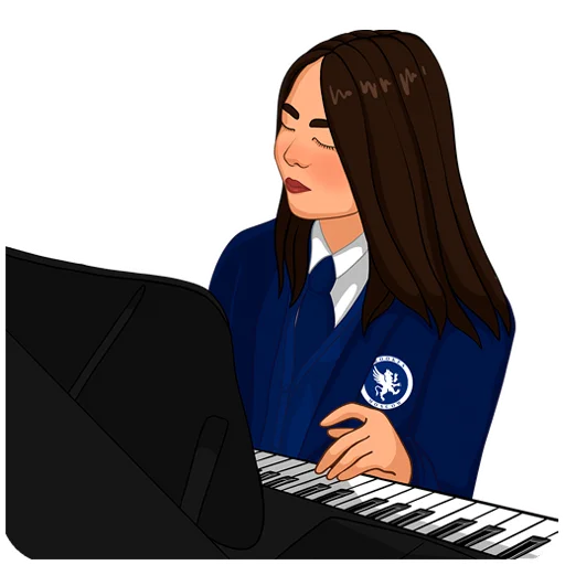 🎼 Стикер «Brookes Moscow» для Telegram