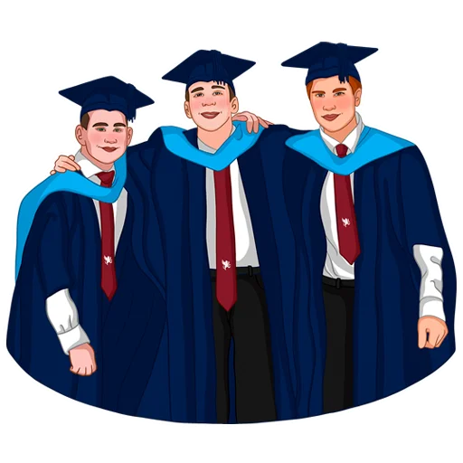 🎓 Стикер «Brookes Moscow» для Telegram