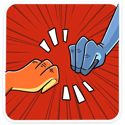 🤜 Стикер «Брозавр» для Telegram