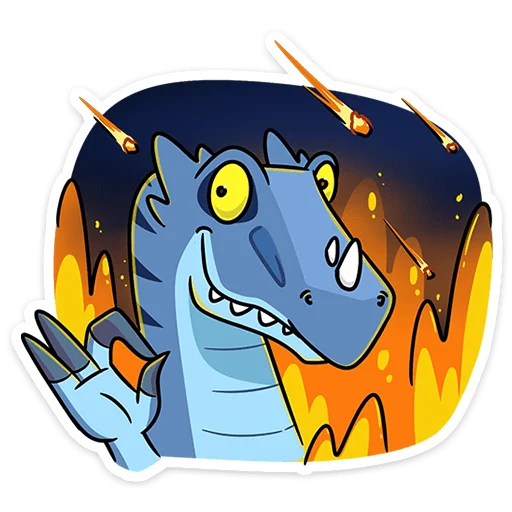 🔥 Стикер «Брозавр» для Telegram