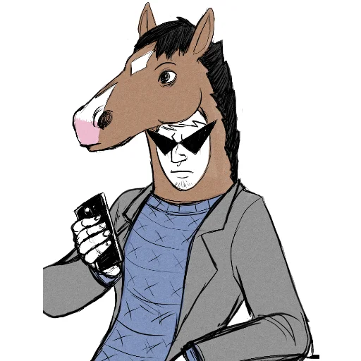 🐴 Стикер «Bro Strider» для Telegram