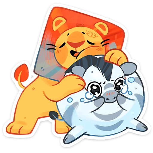 ⭐ Стикер «Животная братва» для Telegram