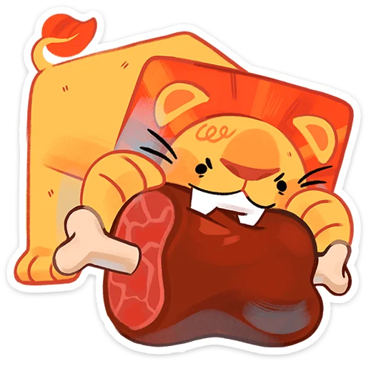🍴 Стикер «Животная братва» для Telegram