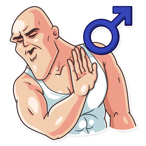👎 Стикер «Go Baldly» для Telegram
