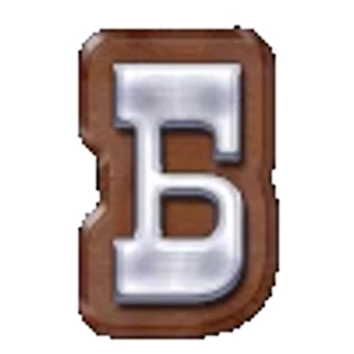 🟤 Эмодзи «Brown Alphabet» для Telegram