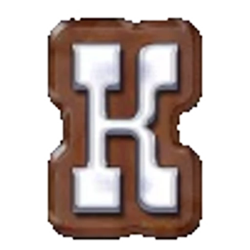 🟤 Эмодзи «Brown Alphabet» для Telegram