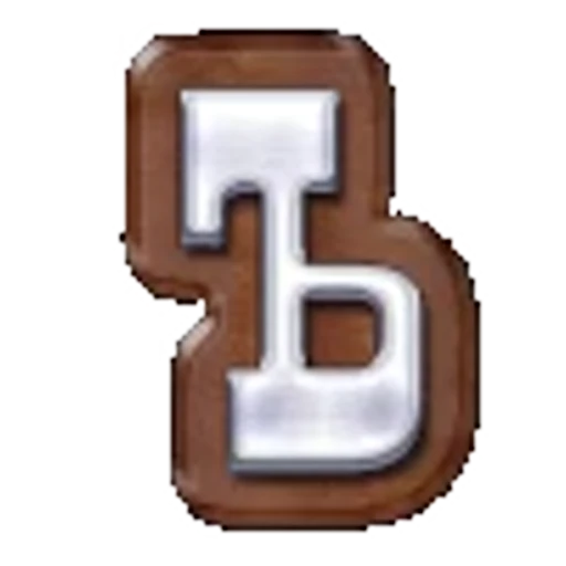 🟤 Эмодзи «Brown Alphabet» для Telegram