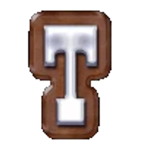 🟤 Эмодзи «Brown Alphabet» для Telegram