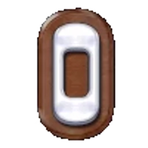 🟤 Эмодзи «Brown Alphabet» для Telegram
