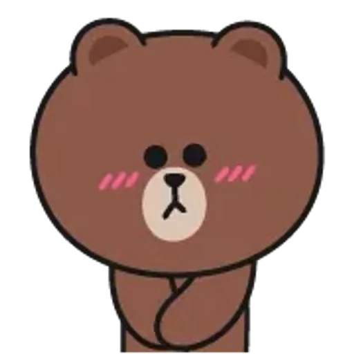 😊 Стикер «Brown and Cony» для Telegram