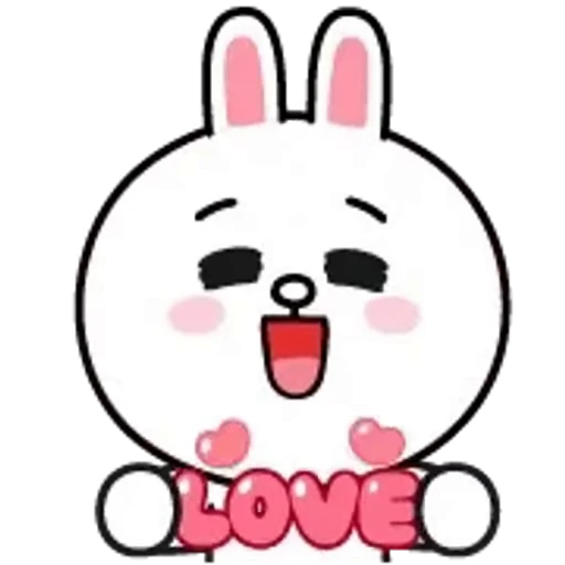 😍 Стикер «Brown and Cony» для Telegram