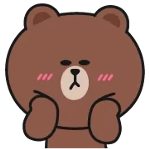 ☺️ Стикер «Brown and Cony» для Telegram