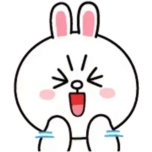 😆 Стикер «Brown and Cony» для Telegram