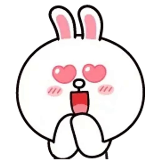 😍 Стикер «Brown and Cony» для Telegram