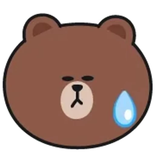 😓 Стикер «Brown and Cony» для Telegram